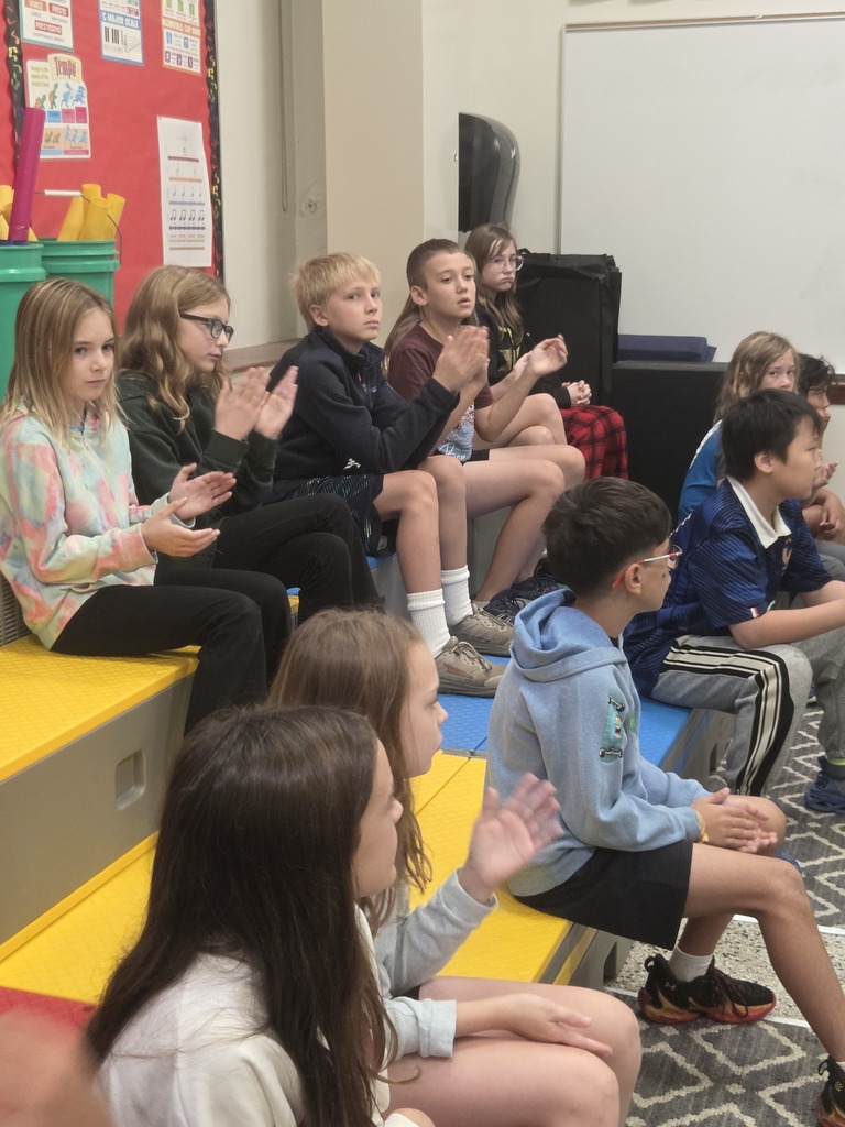 Clapping to the rhythms