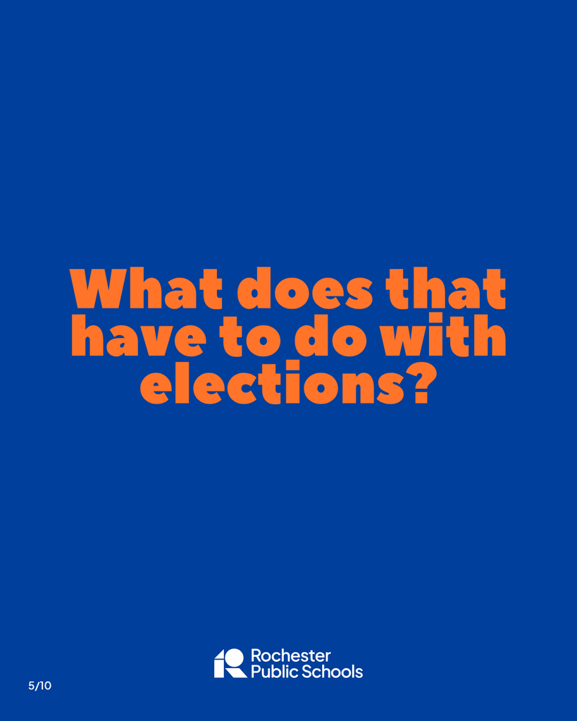 What does that have to do with elections?