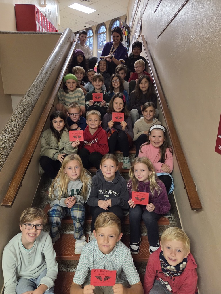 Mrs. Miller's Wings award winners