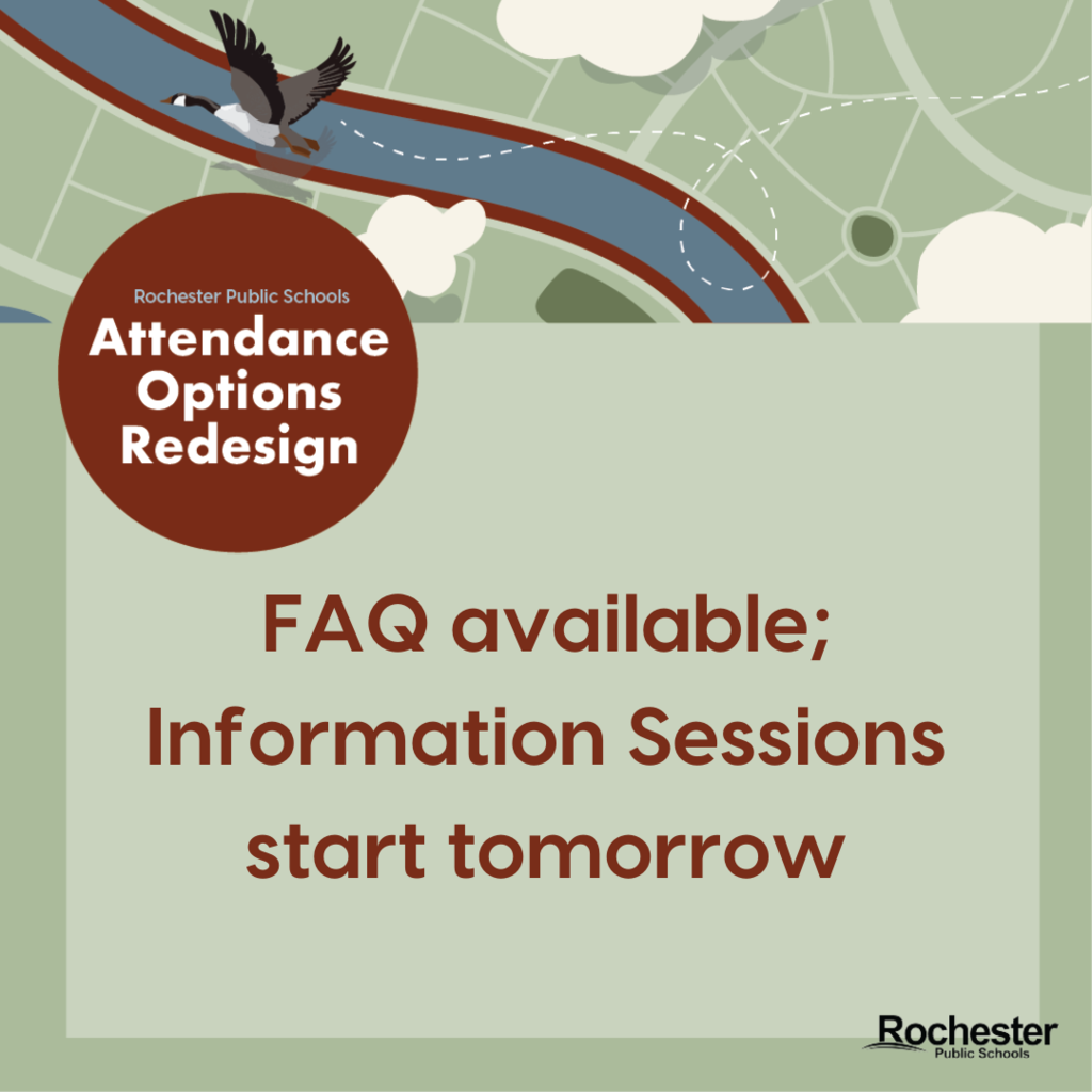 FAQ available; information sessions start tomorrow