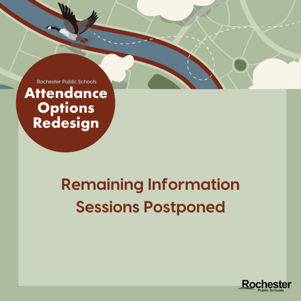 remaining information sessions postponed