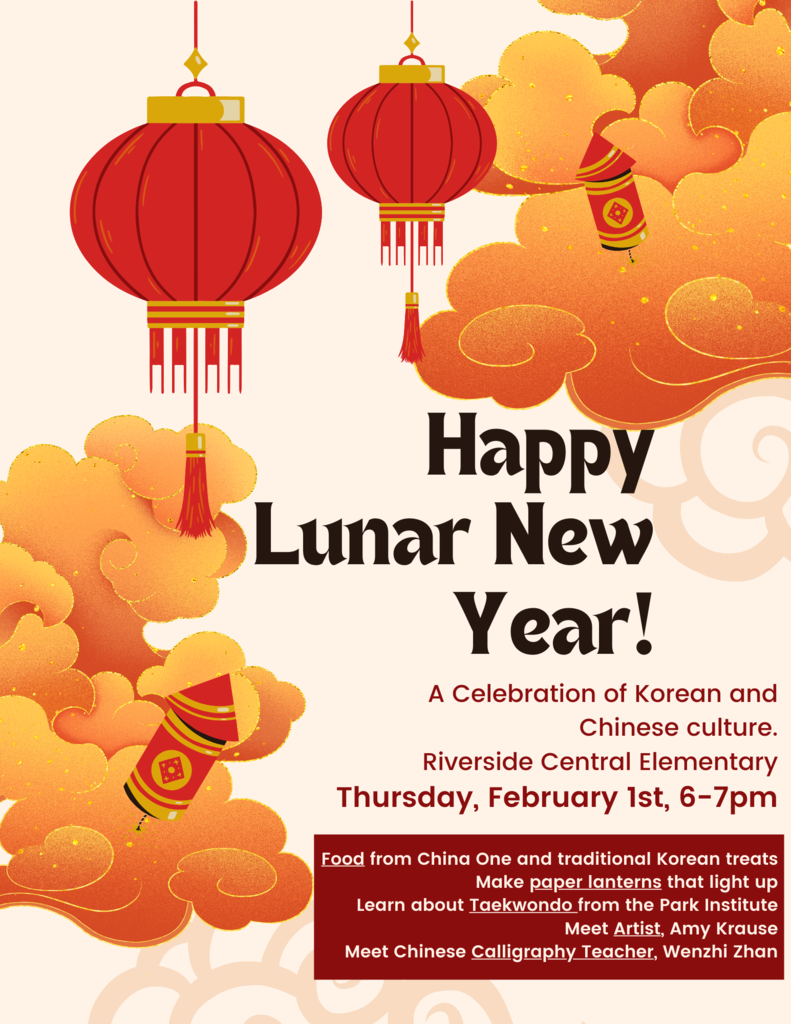 Happy Lunar New Year flyer by Riverside