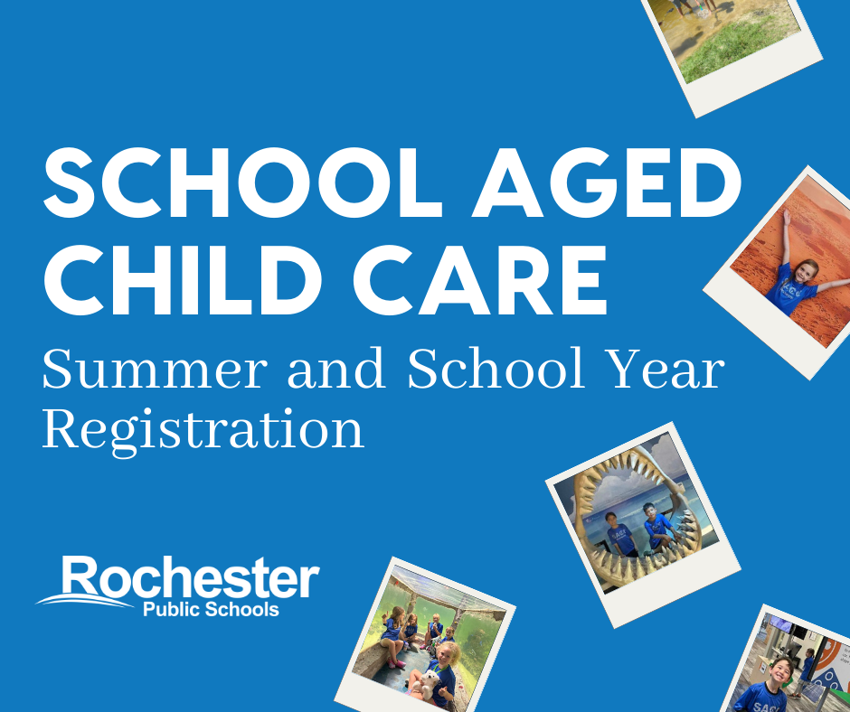 School aged child care summer and school year registration