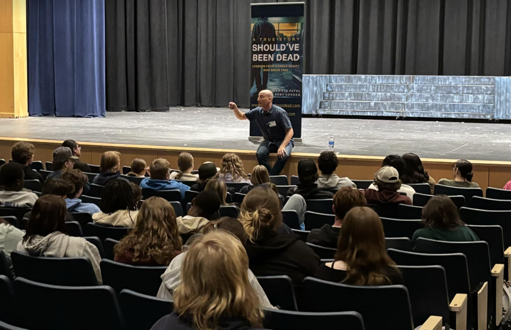 Kids with author
