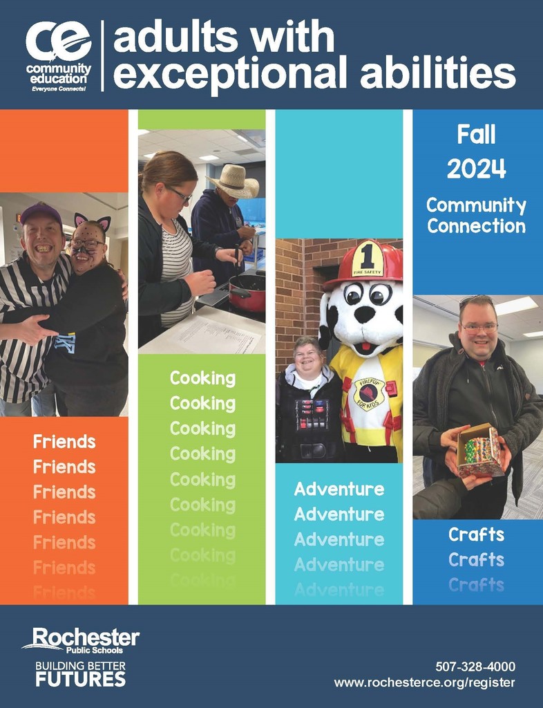 cover of the fall 2024 Adults with Exceptional Abilities catalog