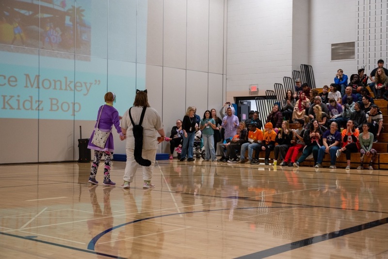 Morgan and Katie perform “Dance Monkey” by Kidz Bop