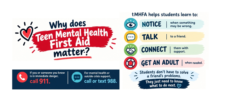 Teen Mental Health First Aid poster 3
