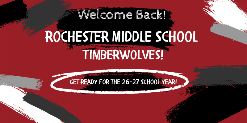 Welcome Back RMS Timberwolves
