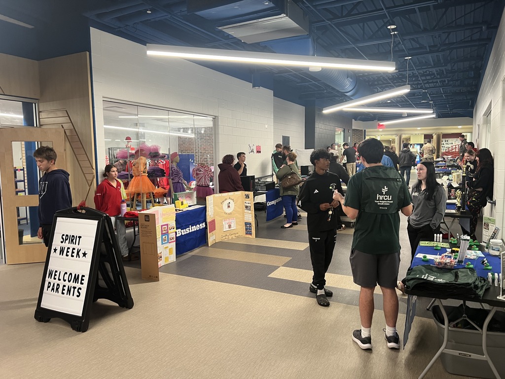 Students at Open House