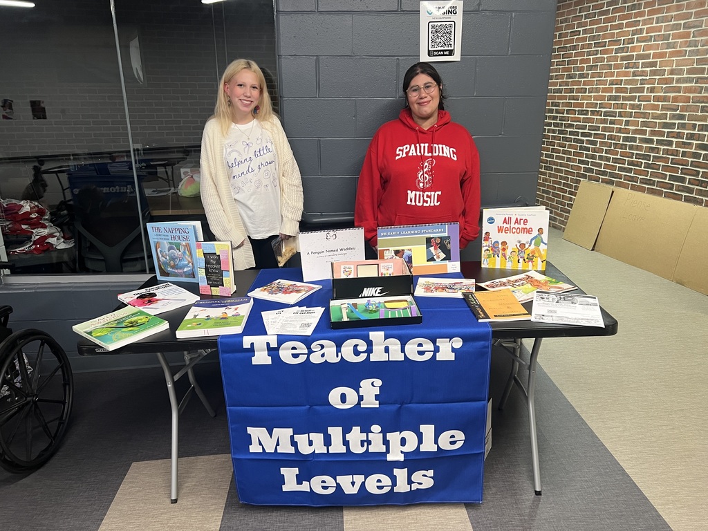 Students at Open House