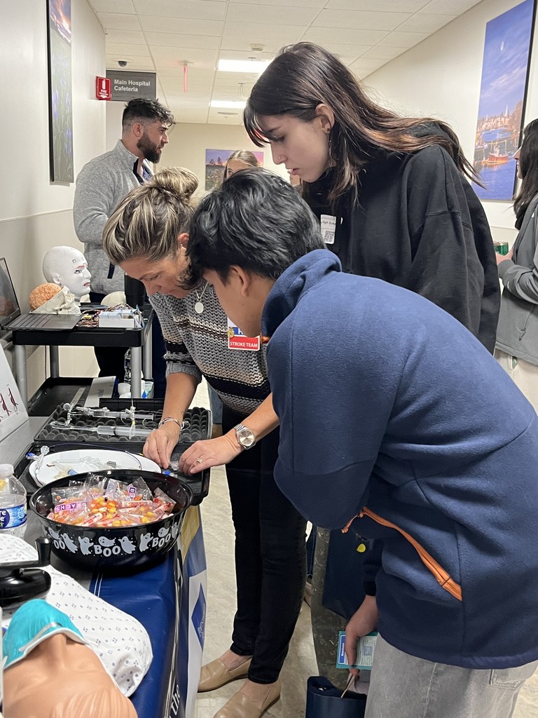 Health Science students had an incredible day at Portsmouth Hospital’s Fall Expo!