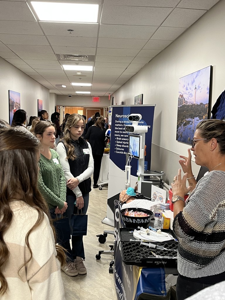 Health Science students had an incredible day at Portsmouth Hospital’s Fall Expo!