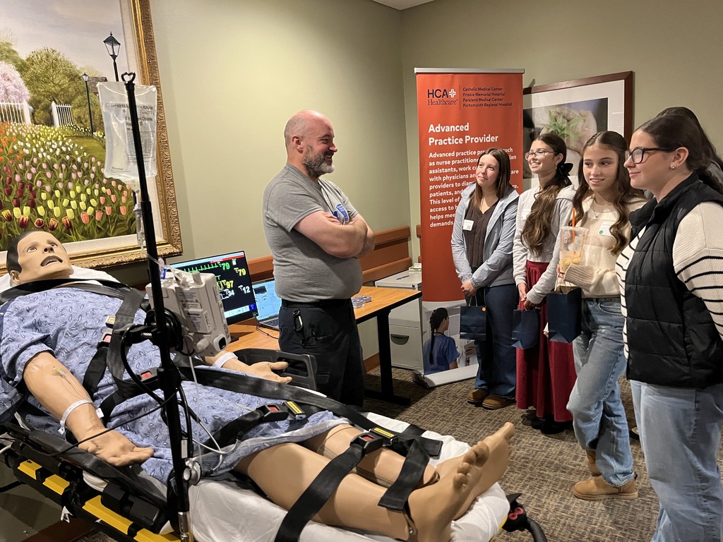 Health Science students had an incredible day at Portsmouth Hospital’s Fall Expo!