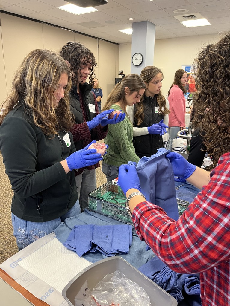 Health Science students had an incredible day at Portsmouth Hospital’s Fall Expo!