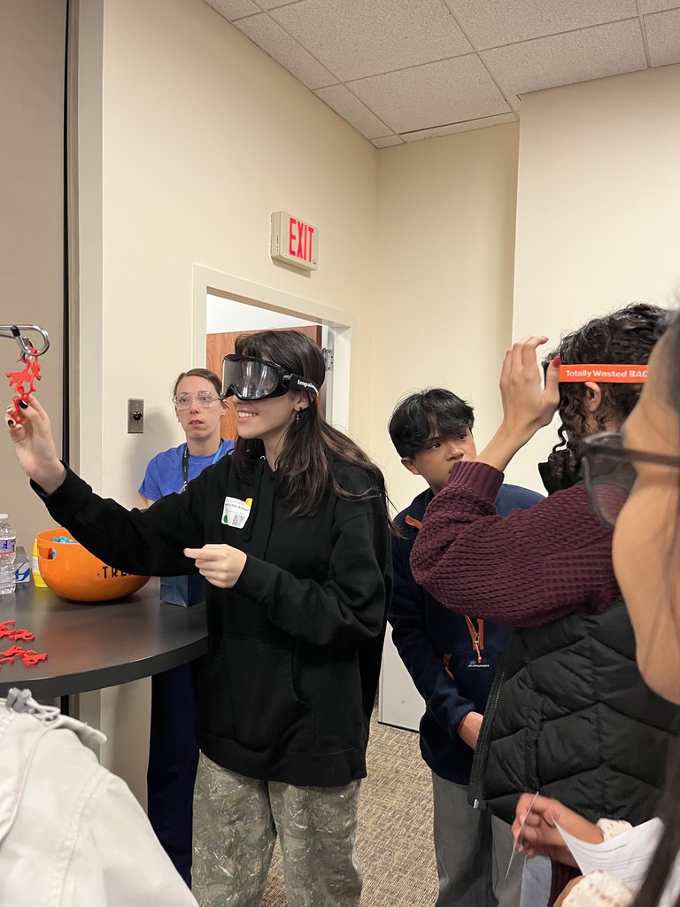 Health Science students had an incredible day at Portsmouth Hospital’s Fall Expo!