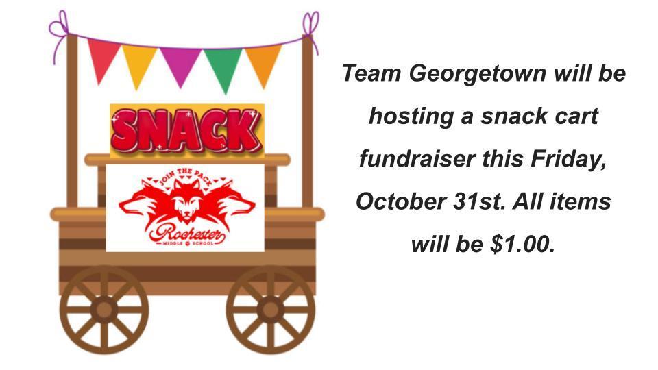 Georgetown Snack Cart Fundraiser