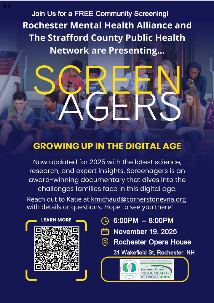 screenagers flyer
