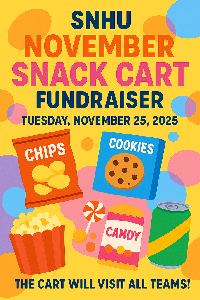 SNHU SNACK CART FUNDRAISER 