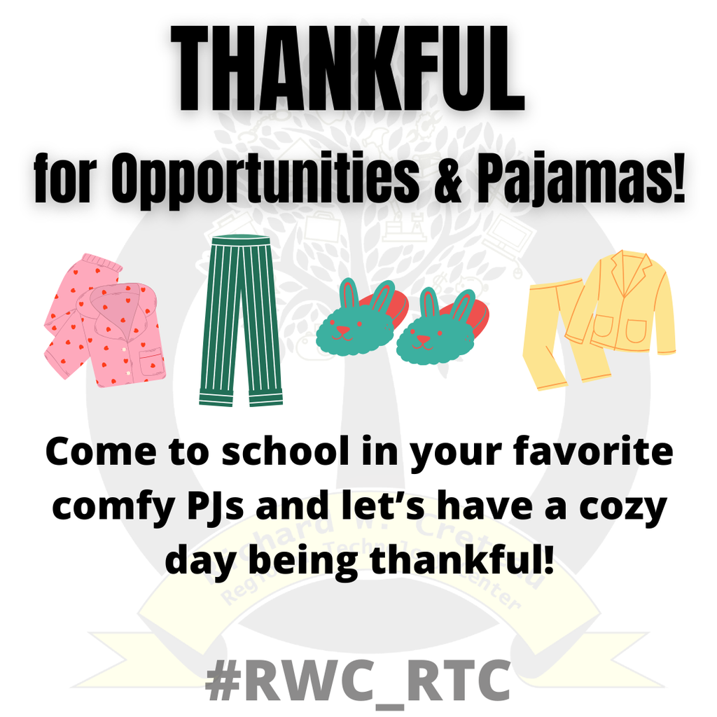 Thankful for opportunities & pajamas.