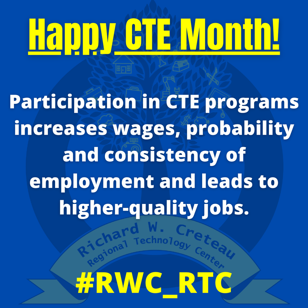 CTE Facts & Stats! #CTEMonth #IamCTE #Proud2bCTE