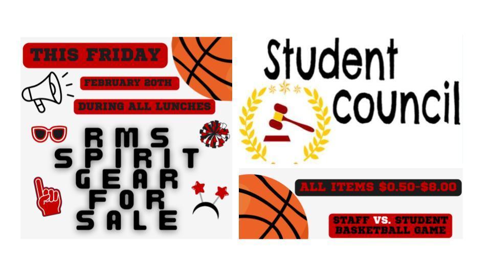 Spirit Gear from Student Council