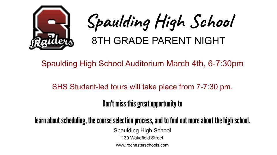 Mark your calendars! 