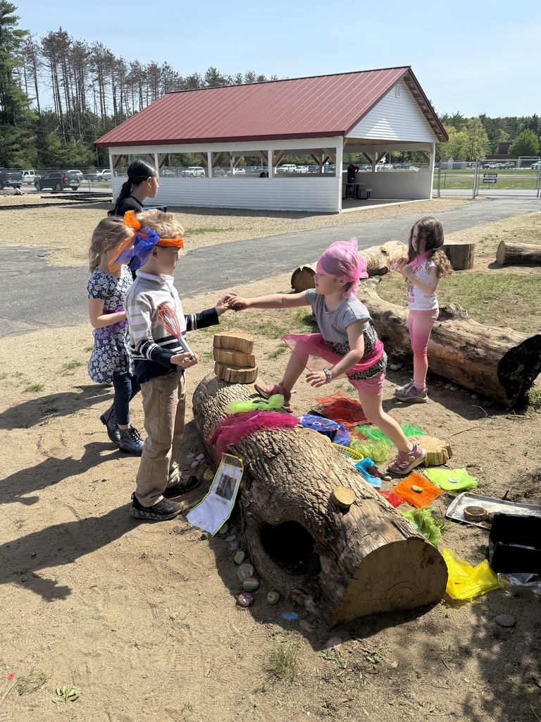 We are learning about bartering in Mrs. Marchand's kindergarten class and enjoying our outdoor classroom! 