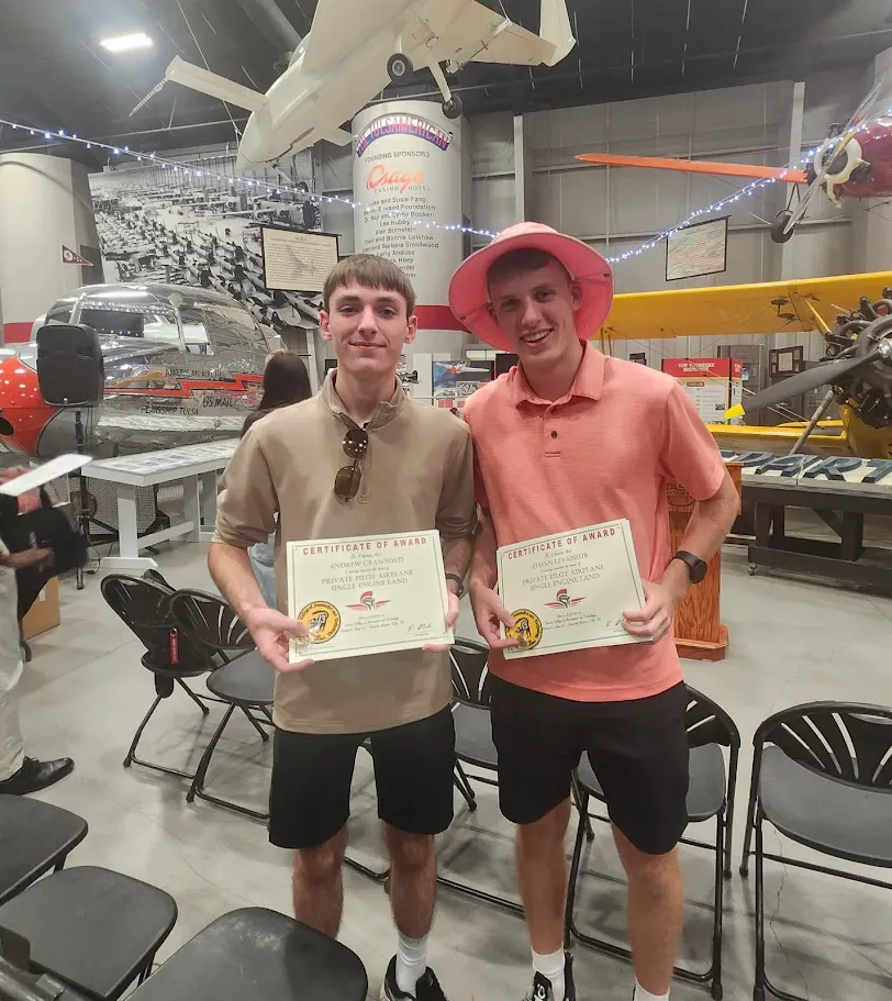 Proud of you both!