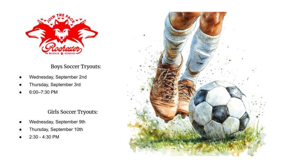 RMS Soccer Tryouts 