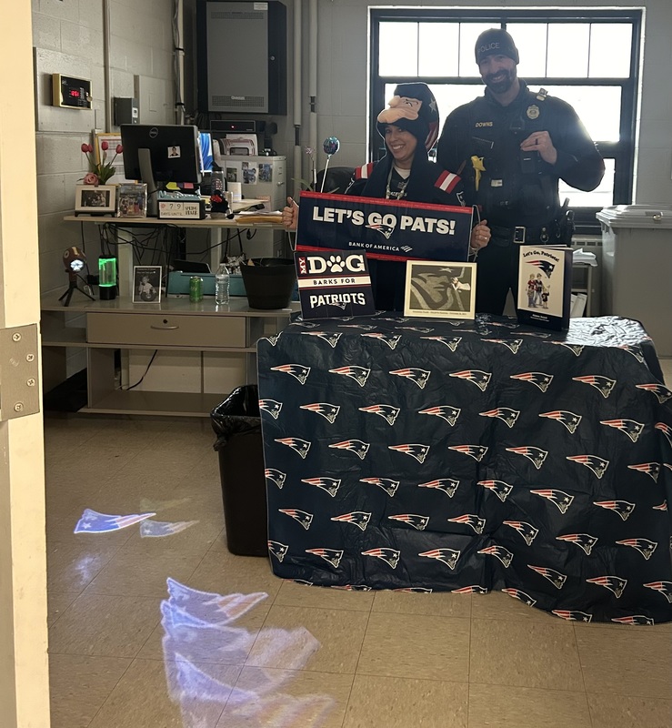 Mrs. Downs and Sgt. Downs