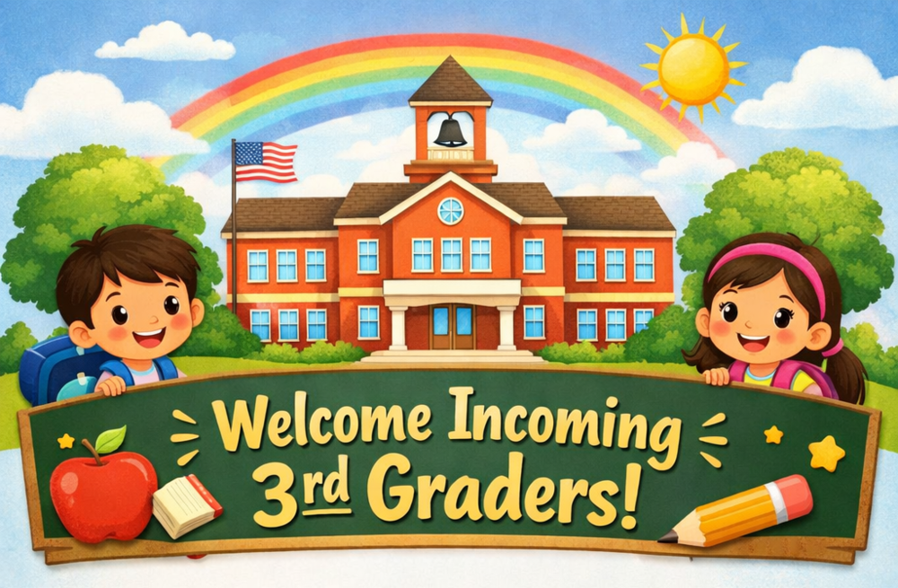 Welcome Incoming 3rd Graders