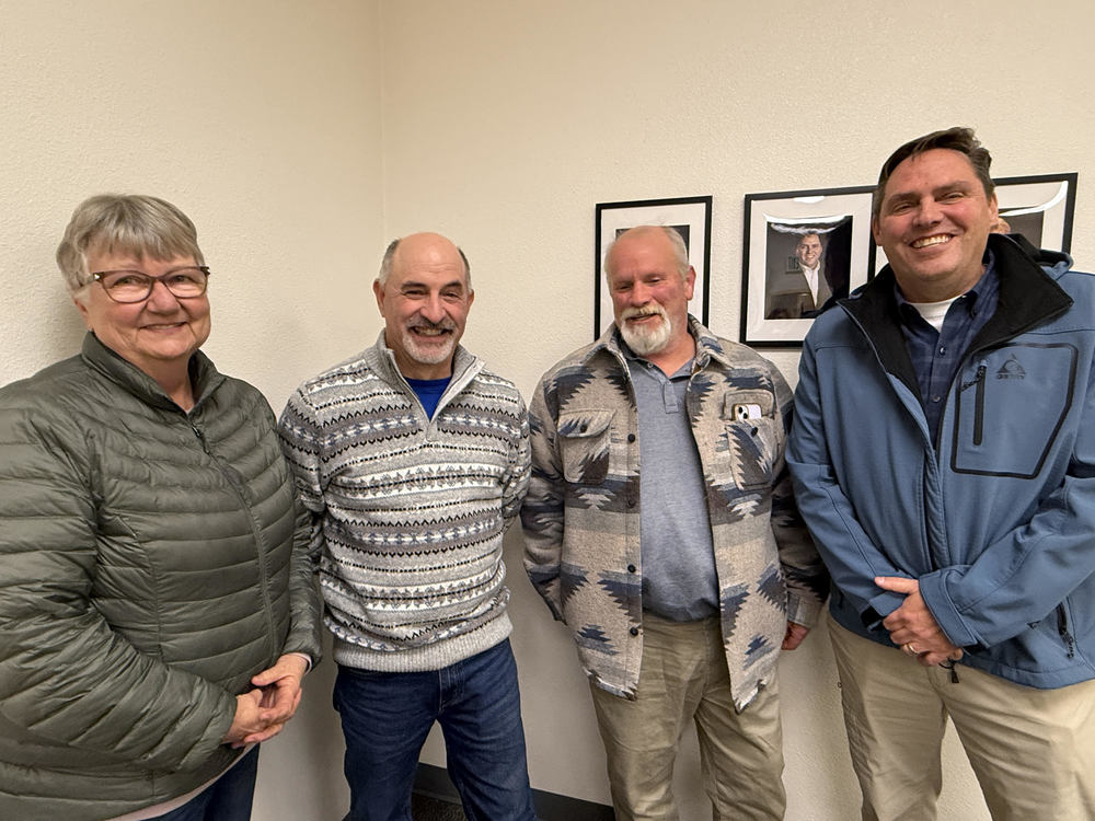 School Board Directors: (from left to right)Susie Hawes, Michael Langer, Niel Turner, Grant Rodeheaver