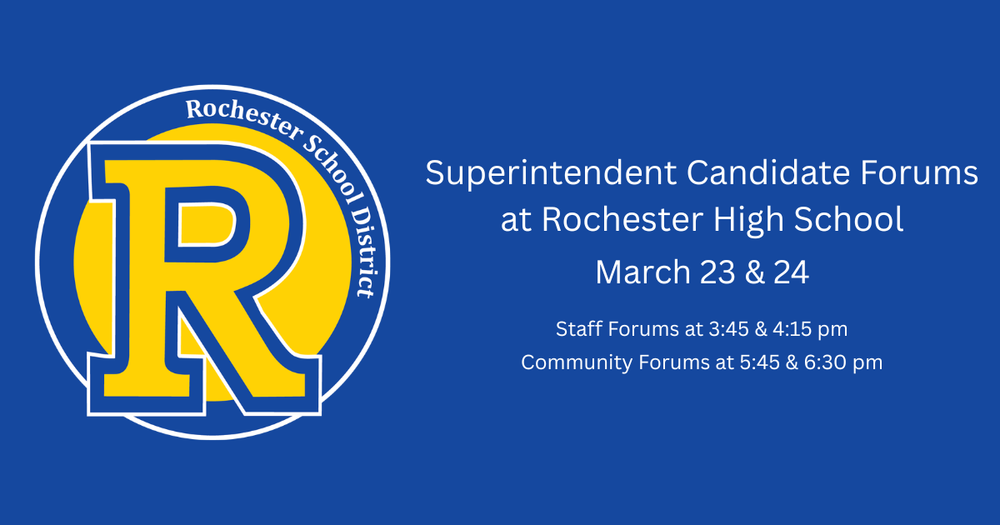 Superintendent Candidate March 23 & 24