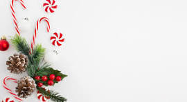 image of Christmas greenery