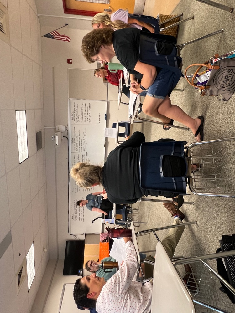 teachers working