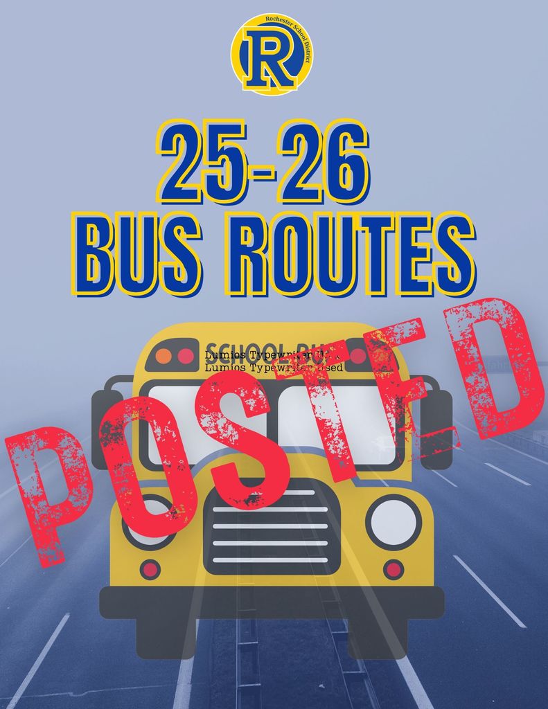 25-26 Bus Routes Posted