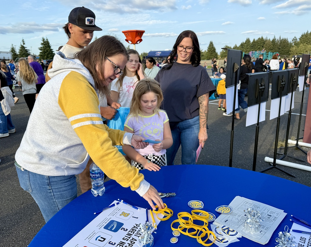 Community resource at Back to School Bash