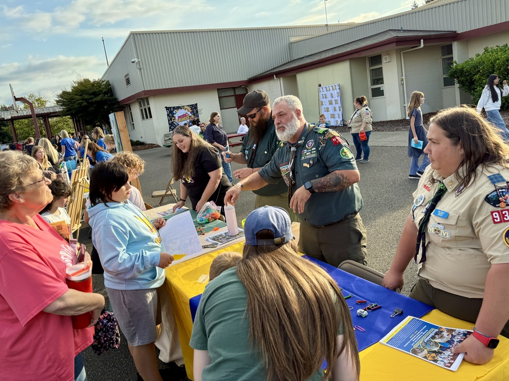 Community resource at Back to School Bash