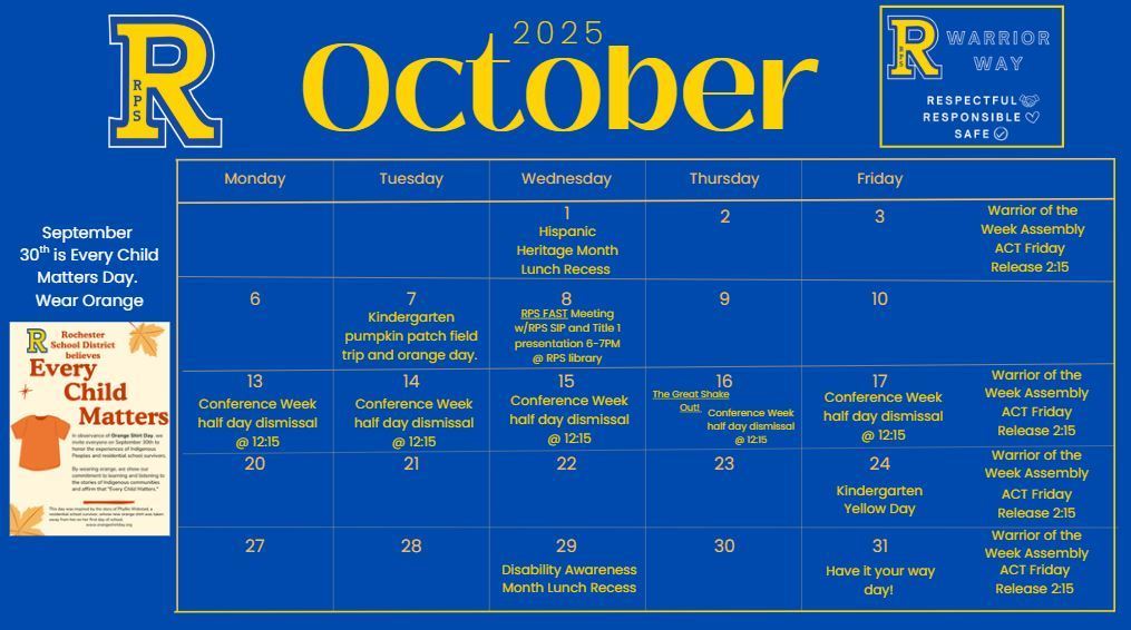 October 