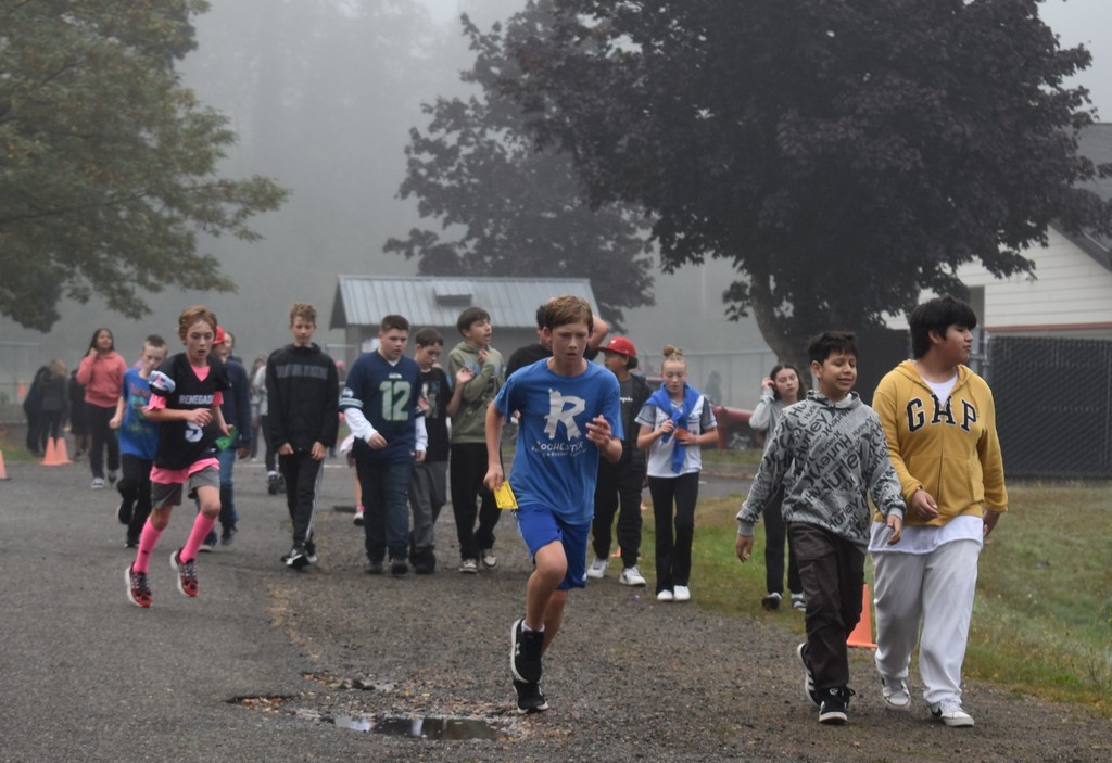 Kids running