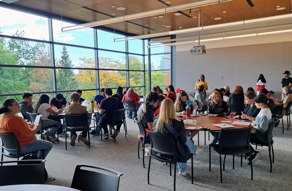GearUp Trip Students in Info Session