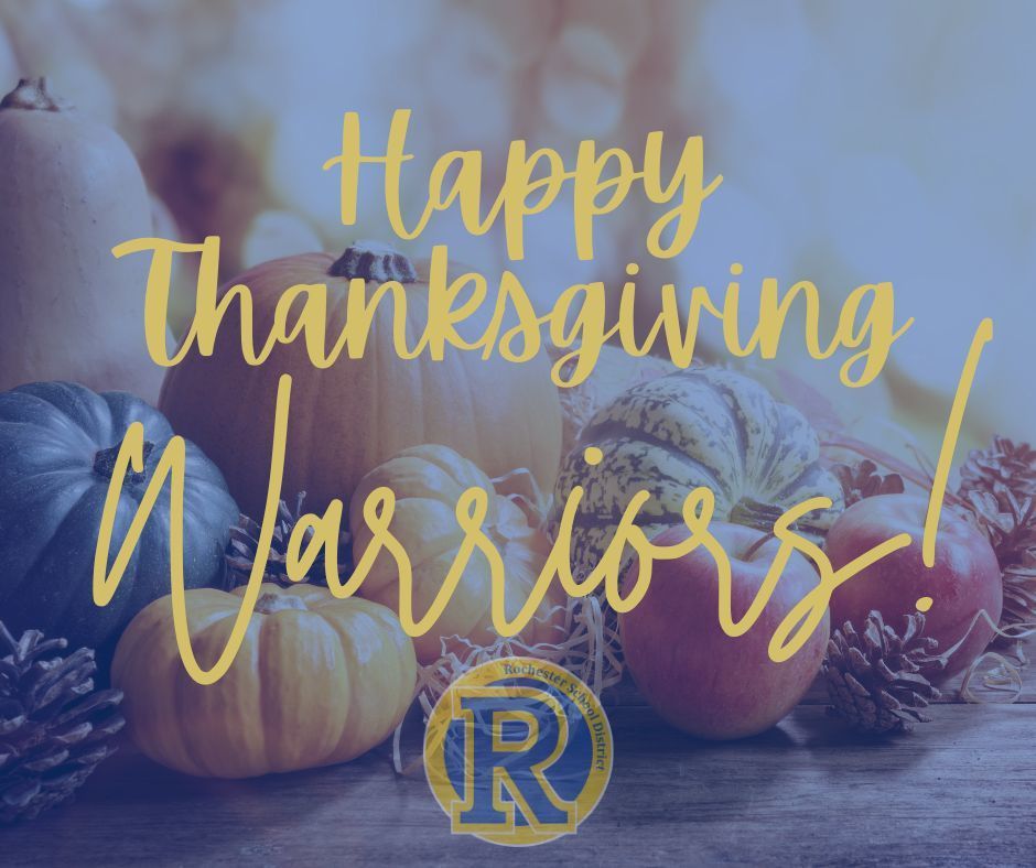 Happy Thanksgiving Warriors!