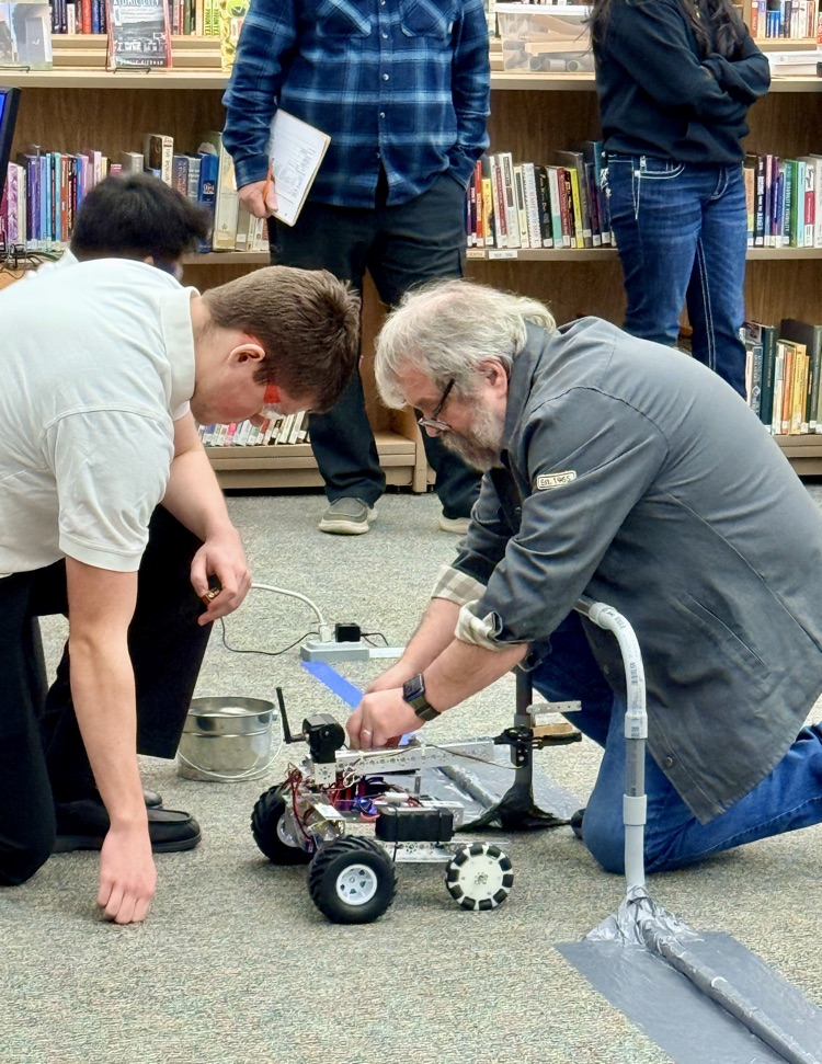 Robotics students