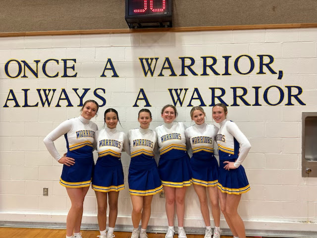 Cheerleaders Smiling