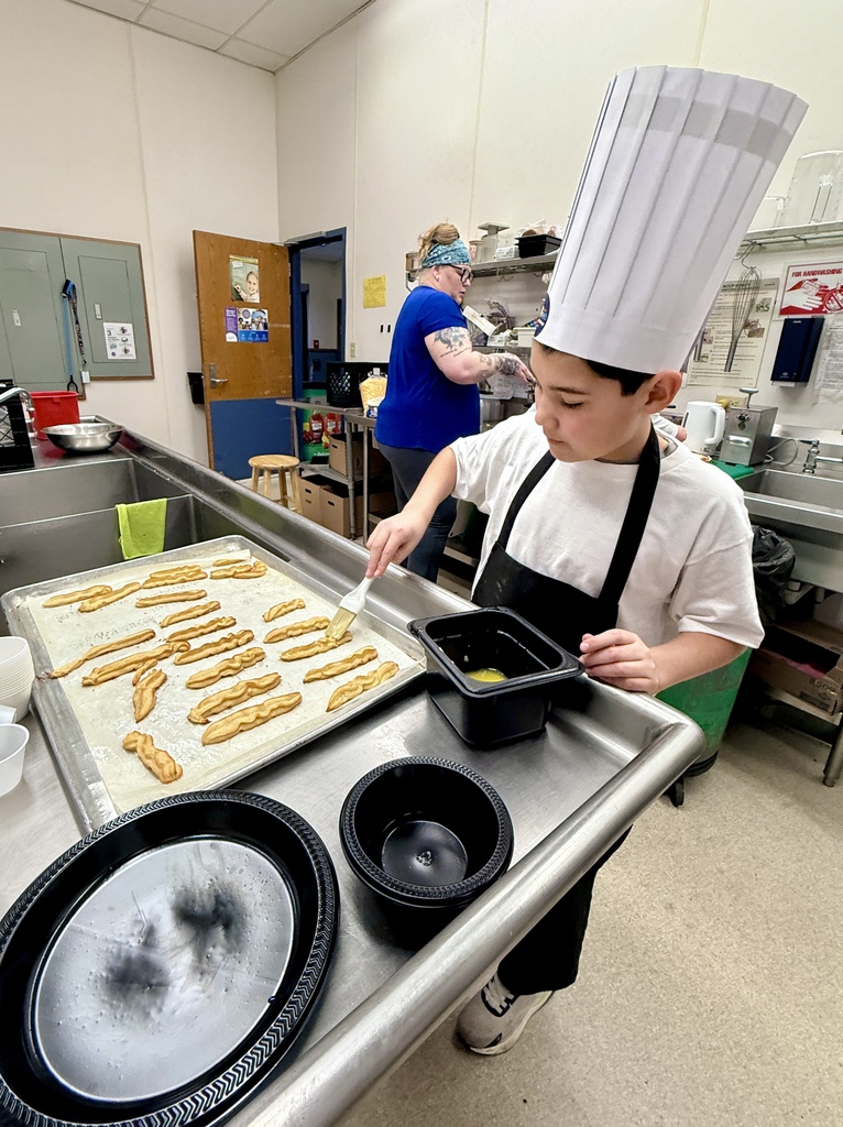 Student making Churros