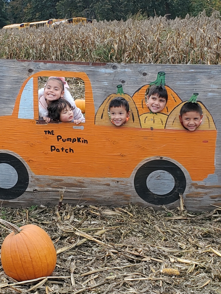 Kindergartners in picture cut out.