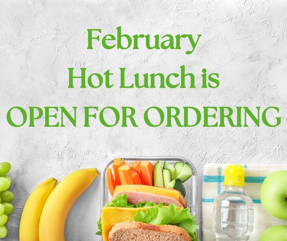 Rock County Christian School  Hot Lunch Reminder 