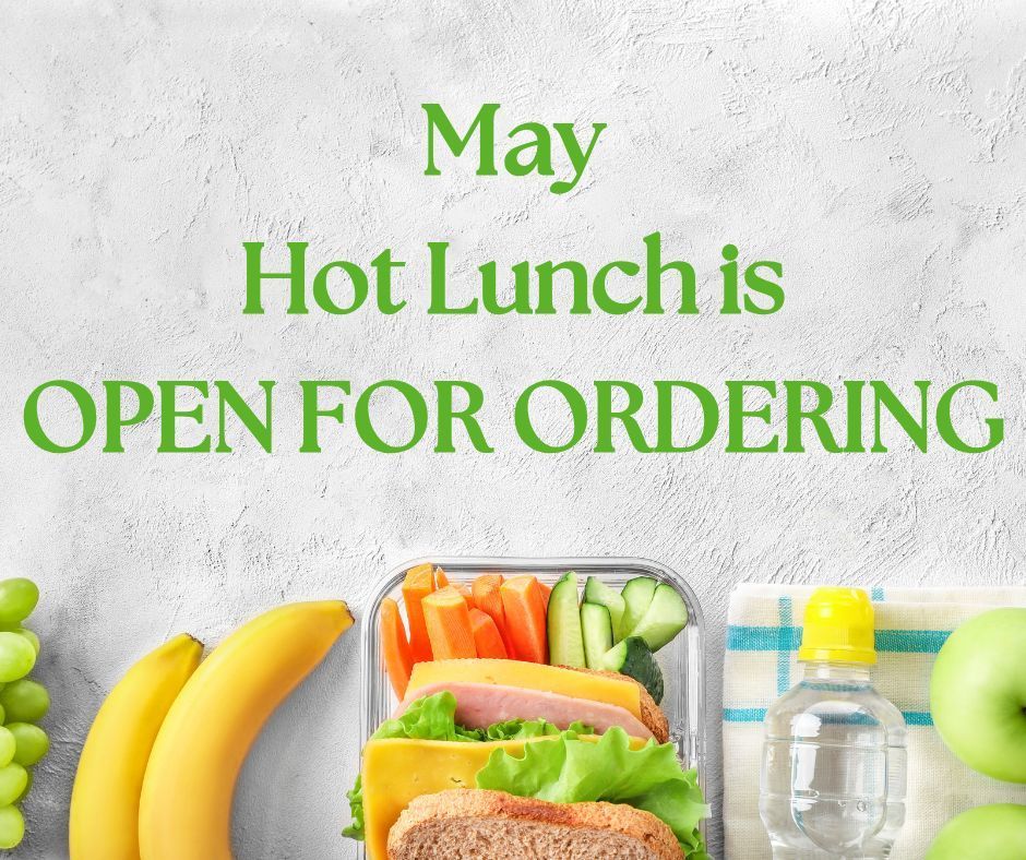 Rock County Christian School  Hot Lunch Reminder 