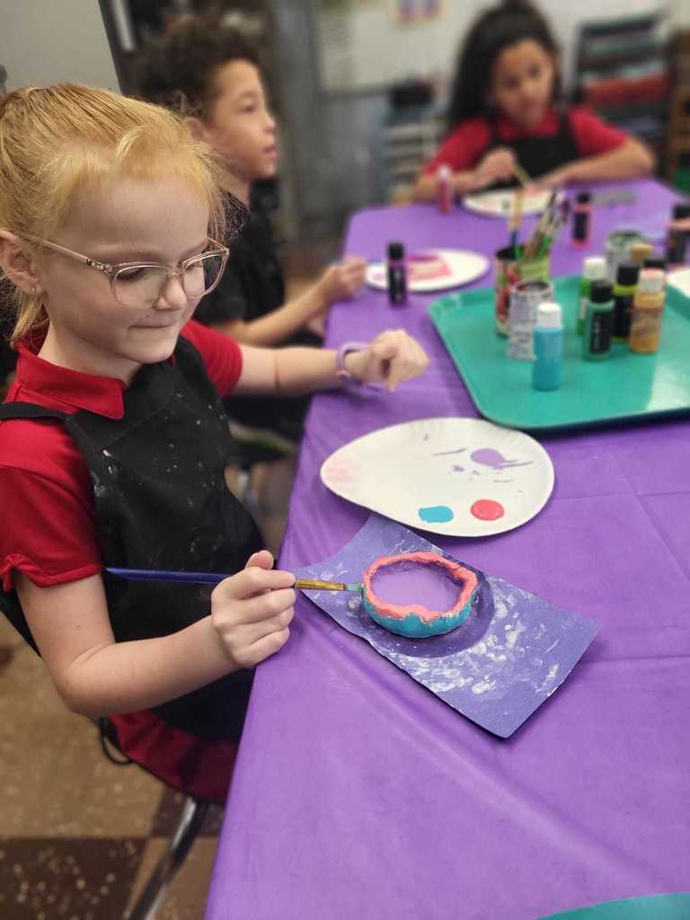 Rock County Christian School Art Class
