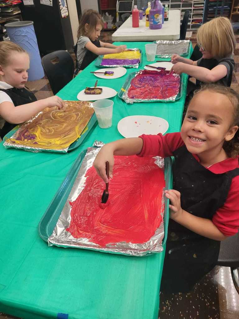 Rock County Christian School Art Class